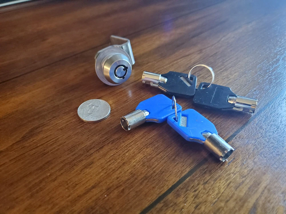 Blue Lockset