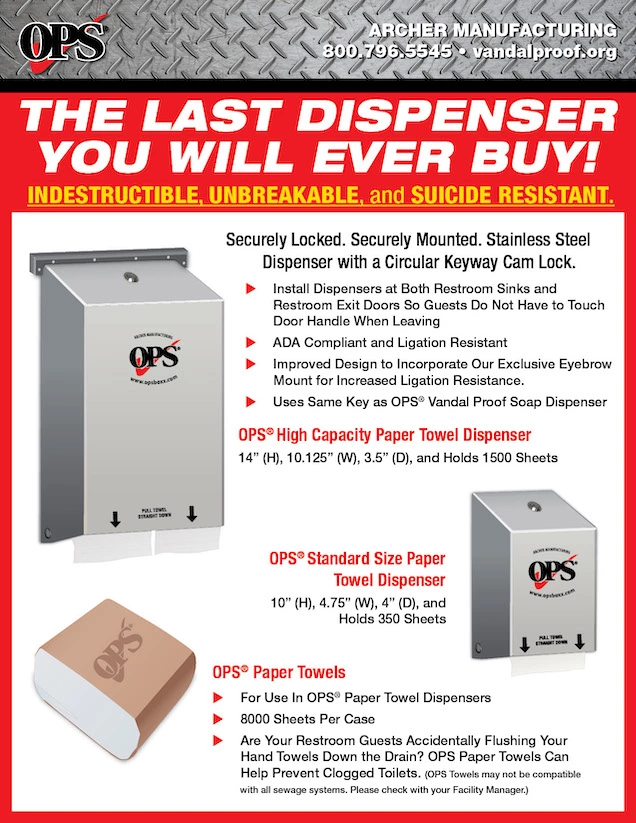 Commercial Paper Towel Dispenser Flyer