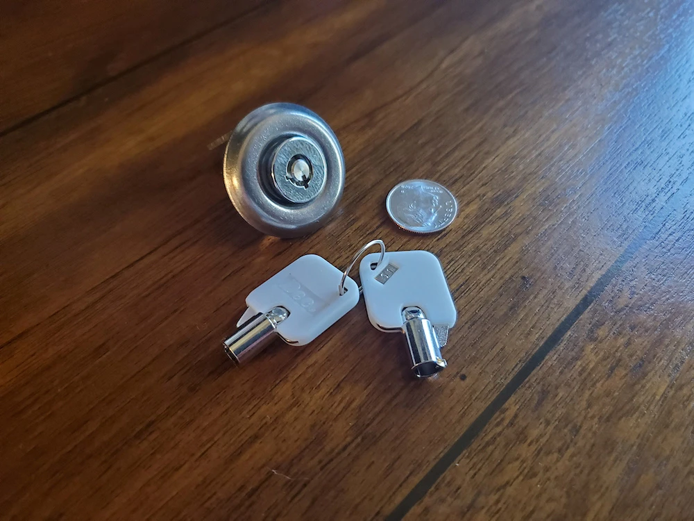 White Lockset