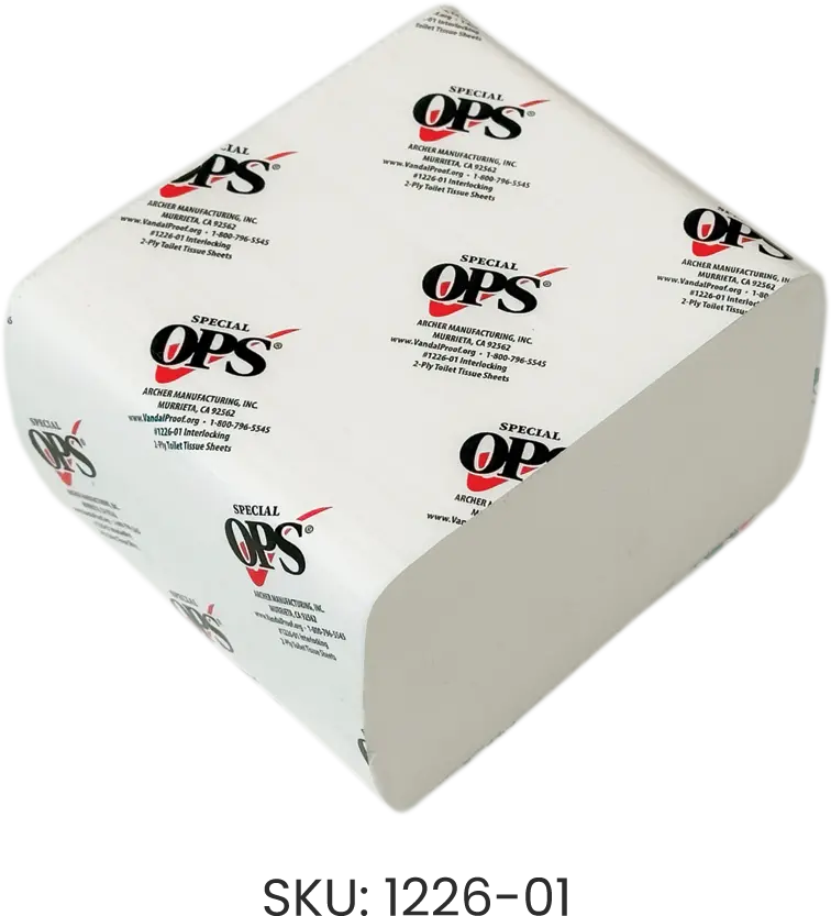 OPS Commercial Grade 2-Ply Toilet Tissue